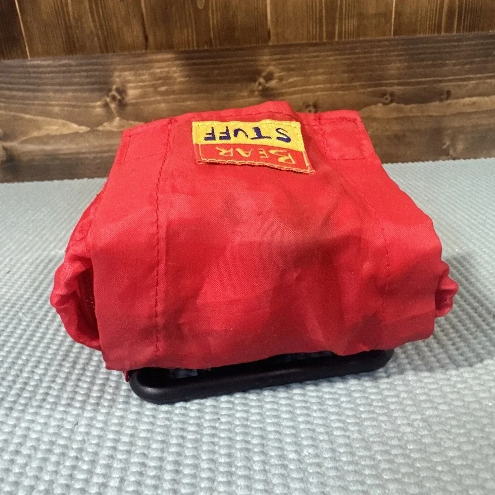 Build A Bear Accessories‎ - Hiking / Camping Backpack with Sleeping Bag Red